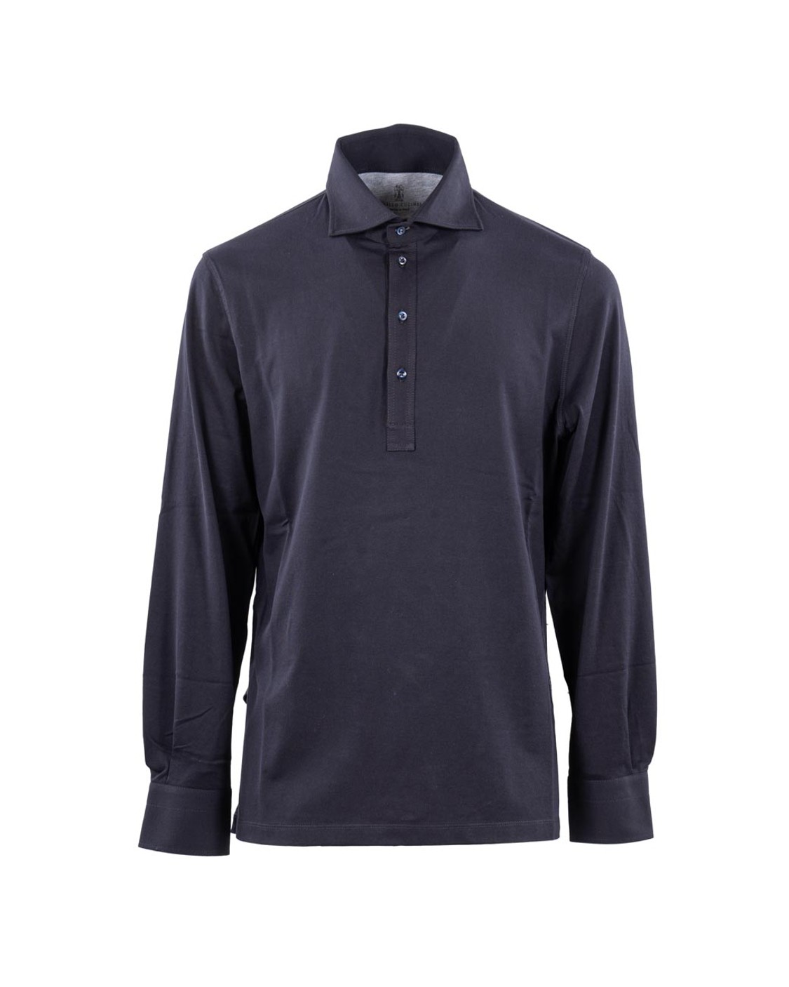 shop BRUNELLO CUCINELLI  Polo: Brunello Cucinelli polo manica lunga.
Jersey di cotone.
Colletto stile camicia e apertura con bottoni.
Composizione: 100% COTONE.
Made in Italy.. M0B133914-C4425 number 2322005